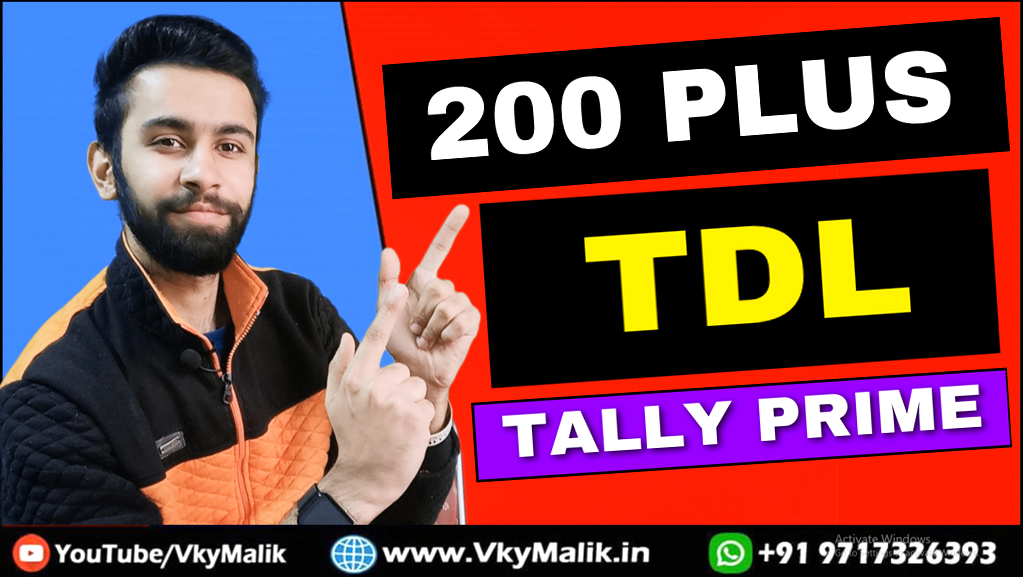 All TDL Files for Tally Prime
