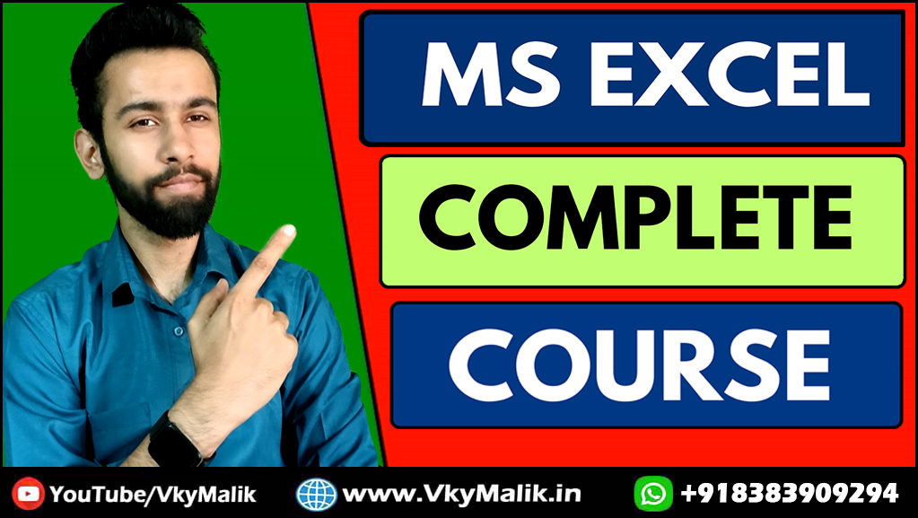 MS Excel Full Course